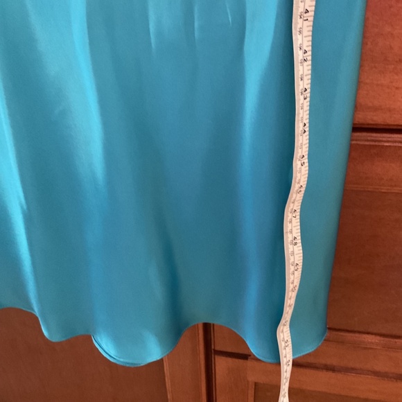 Beautiful Fiesta Gown, Blue, Medium - Picture 12 of 15